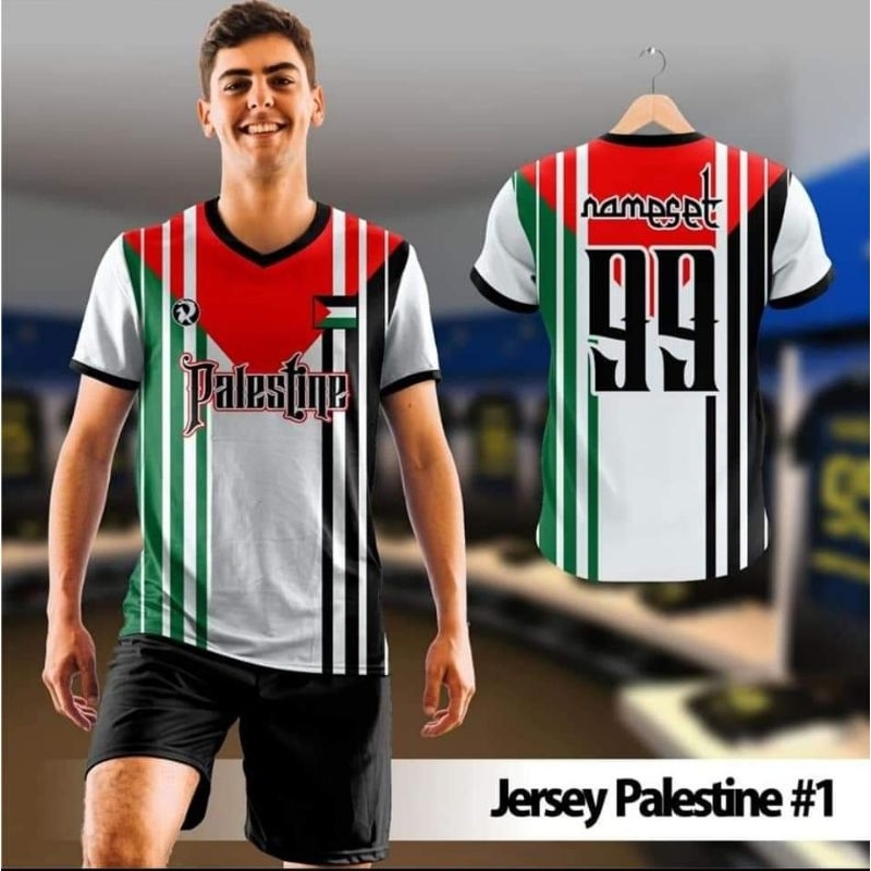 Jersey Setelan Timnas Palestina