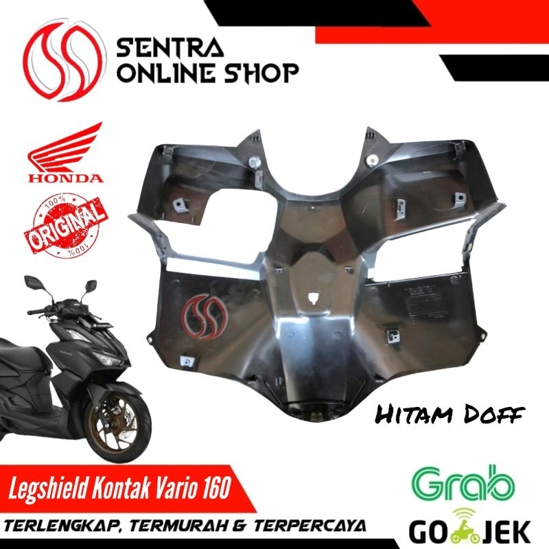 Cover inner upper legsil legshield kontak vario 160 hitam doff dop original