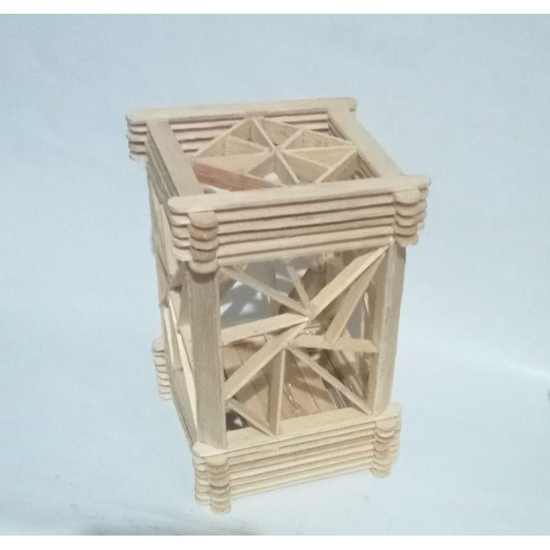 Kerajinan  lampu tidur/lampu led stik es krim/lampu hias free