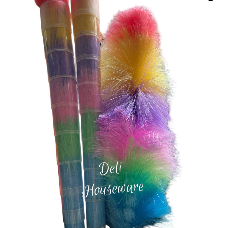 Kemoceng Bulu Ayam Plastik / Kemoceng Nylon Tebal