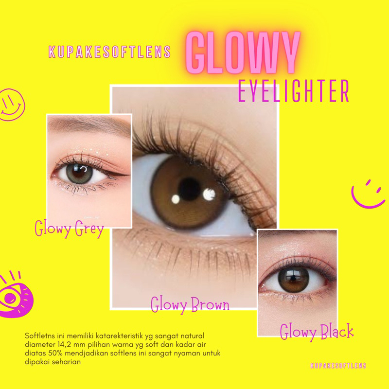 KUPAKESOFTLENS Eyelighter Glowy Natural Softlens by Princess