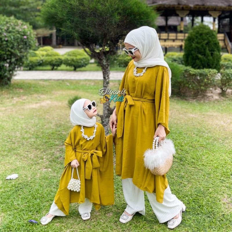 ZETTA TUNIK-Tunik couple ibu dan anak usia 2-12 tahun (Dijual terpisah)