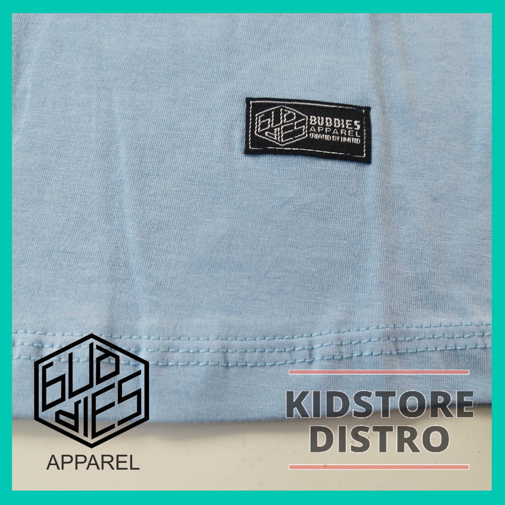 Kaos Anak Pocket Polos Saku Bahan Katun Adem Distro Branded Clothing