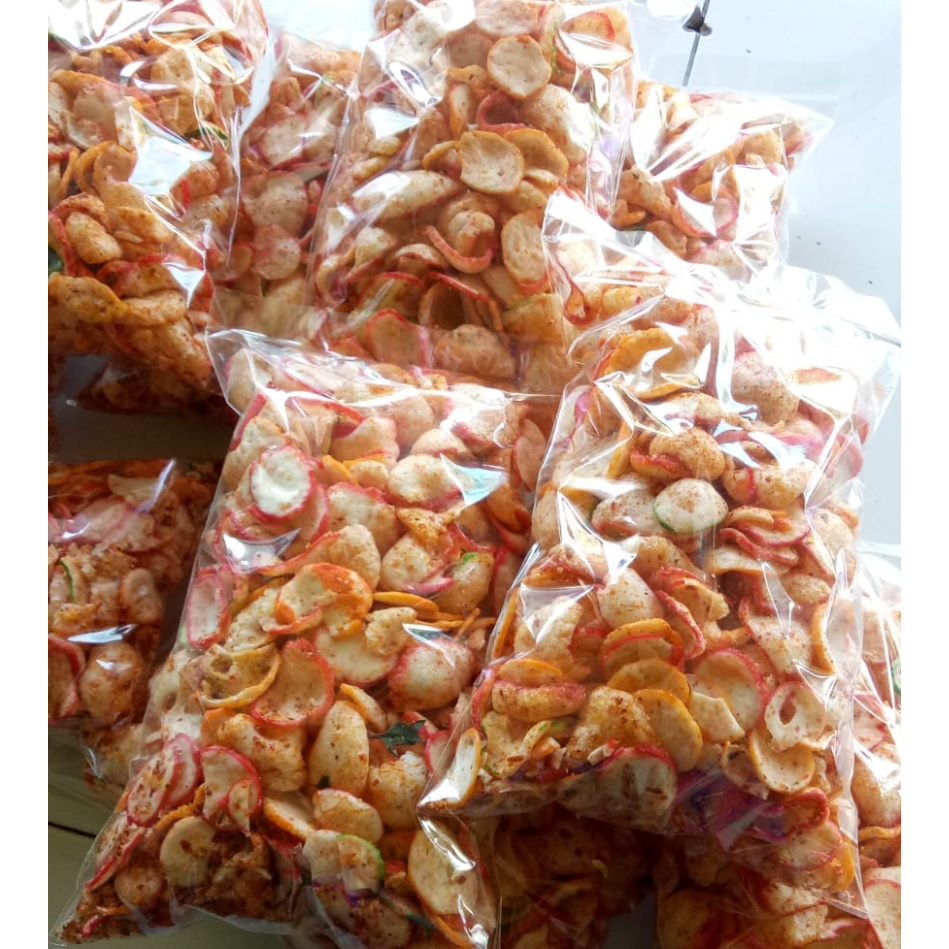 

Kerupuk Seblak Daun Jeruk 200 gram