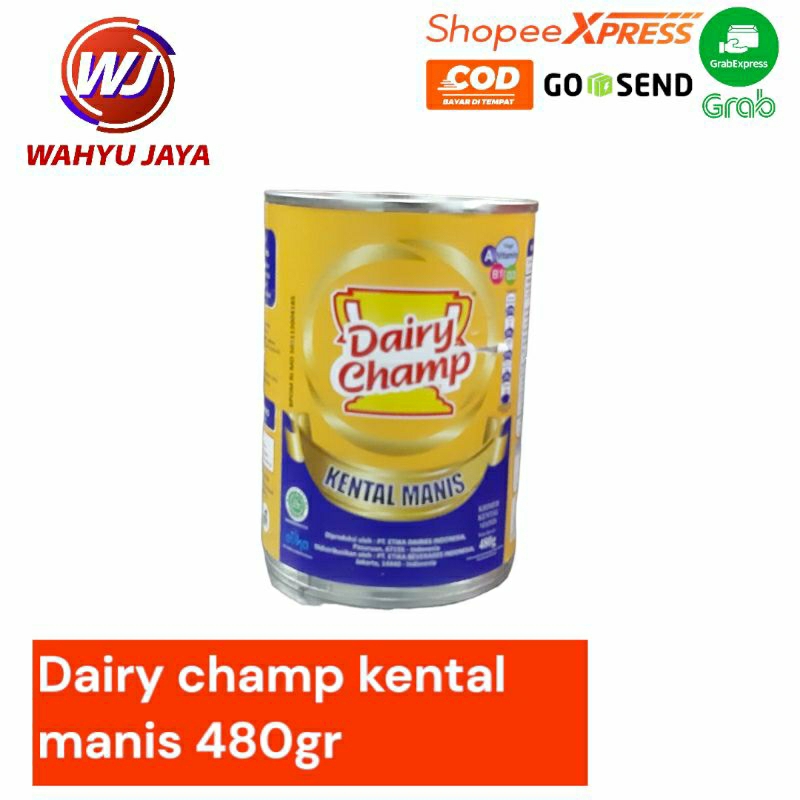 

Susu dairy champ 480 gram