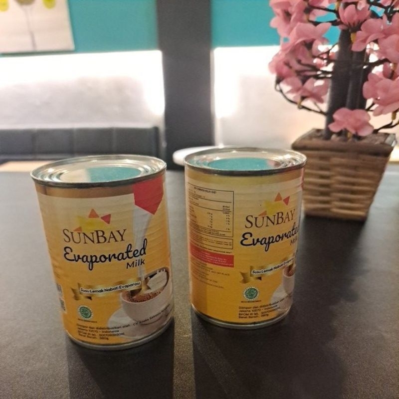 

SUNBAY EVAPORATED MILK 380 gram/ Susu Evaporasi 380 gram