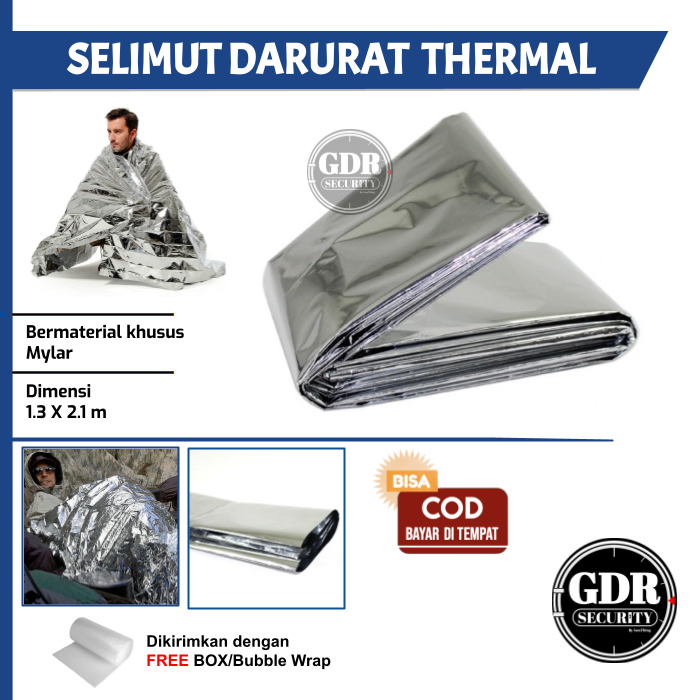 Selimut Darurat / Emergency Thermal Blanket - GDR Security
