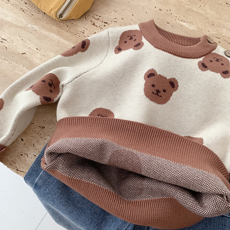 Bear sweater anak