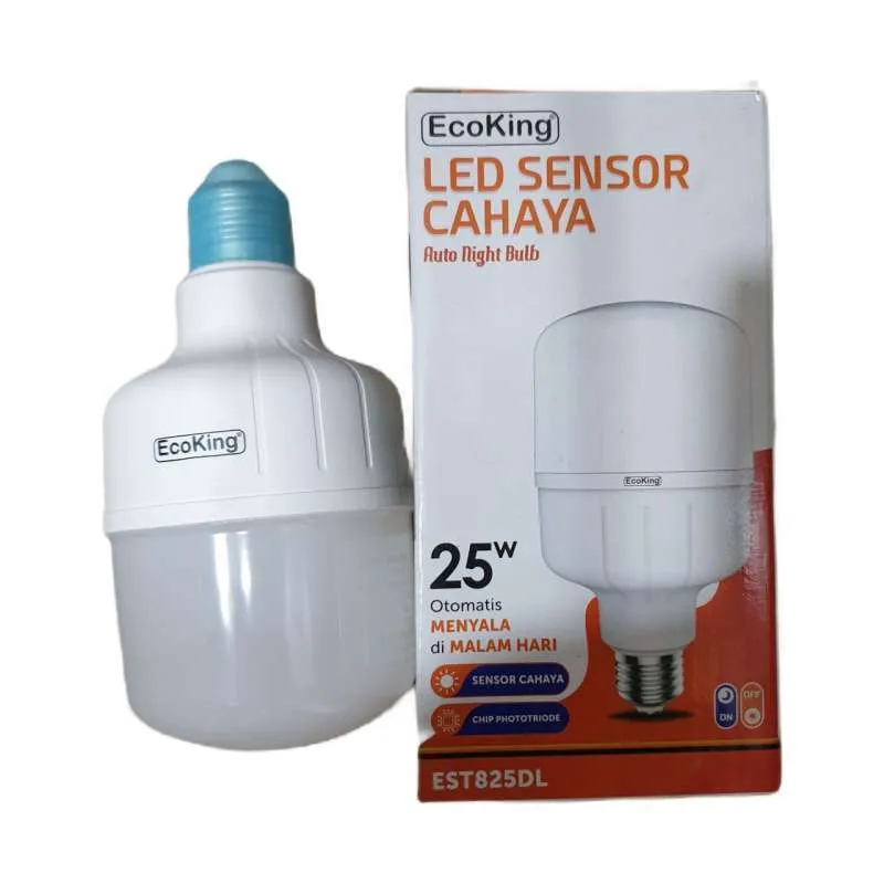 Lampu LED Sensor Cahaya 25 Watt ( Light Sensor 25w ) Ecoking