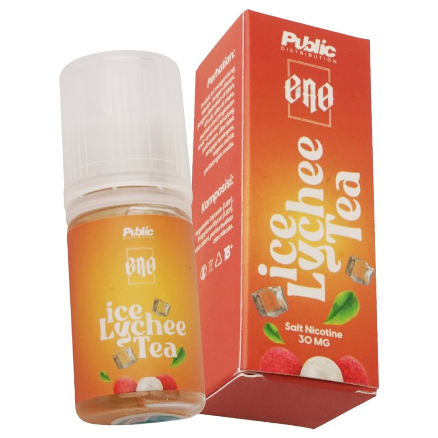 Eno Ice Lychee Tea Salt Nic 30ML by Public Distribution