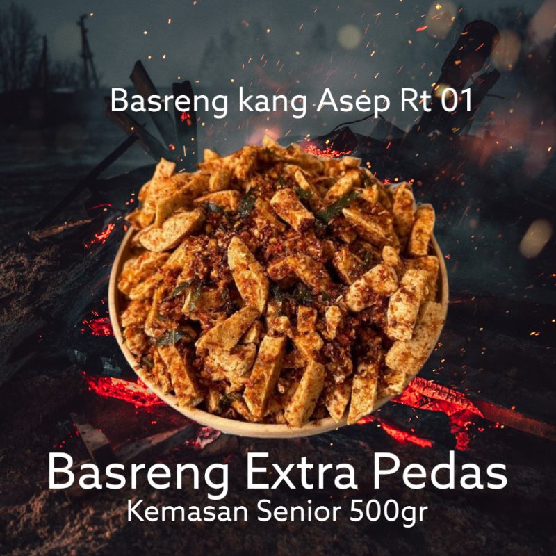 

Terlaris !! Basreng Pedas Daun Jeruk 500gr Gratis 1 makaroni pedas 100gr