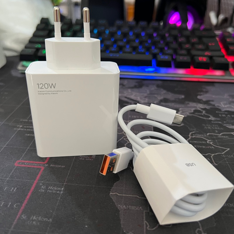 Charger Xiaomi 120W Original Fast Charging tipe C