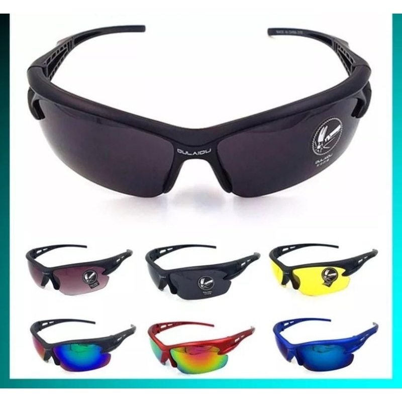 [BISA INSTAN] Kacamata Olahraga Sepeda Running Lari Outdoor UV400 promotional cheap sport sunglasses