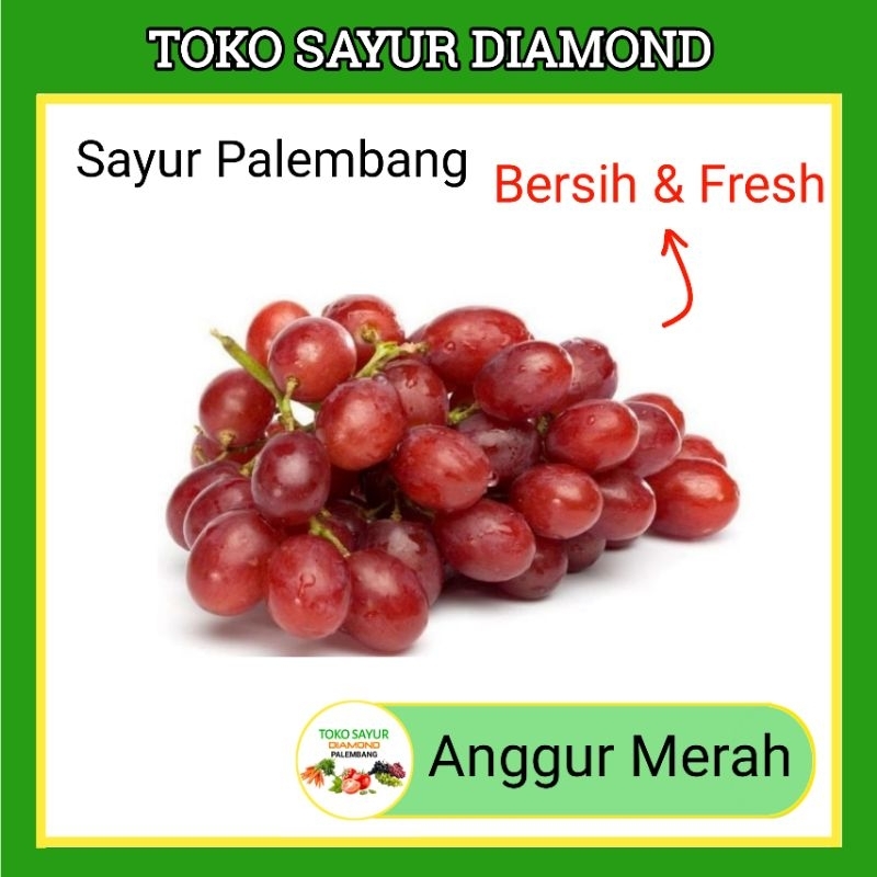 

Buah Anggur Merah per 500 Gram