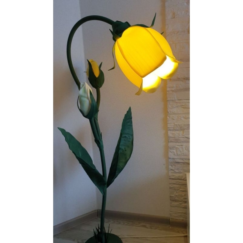 BUNGA LAMPU STANDING DEKORASI TULIP