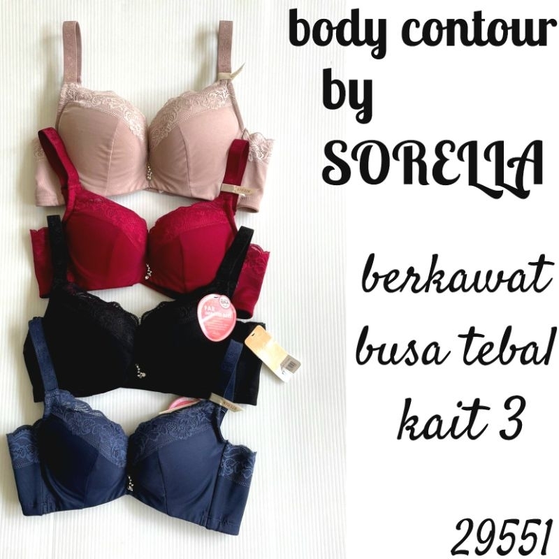 BRA SIZE 34C- BODY CONTOUR BY SORELLA- 29551