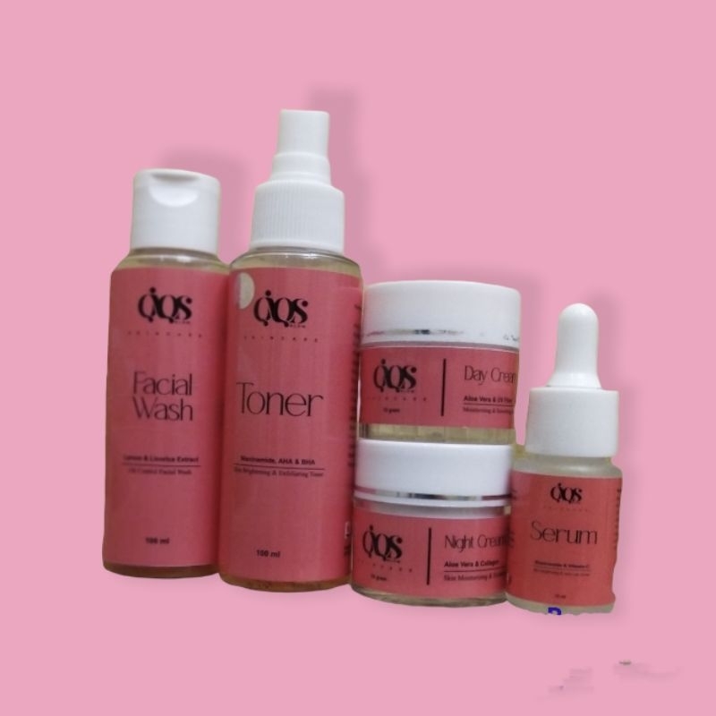 Paket lengkap+SerumQiqsGlow