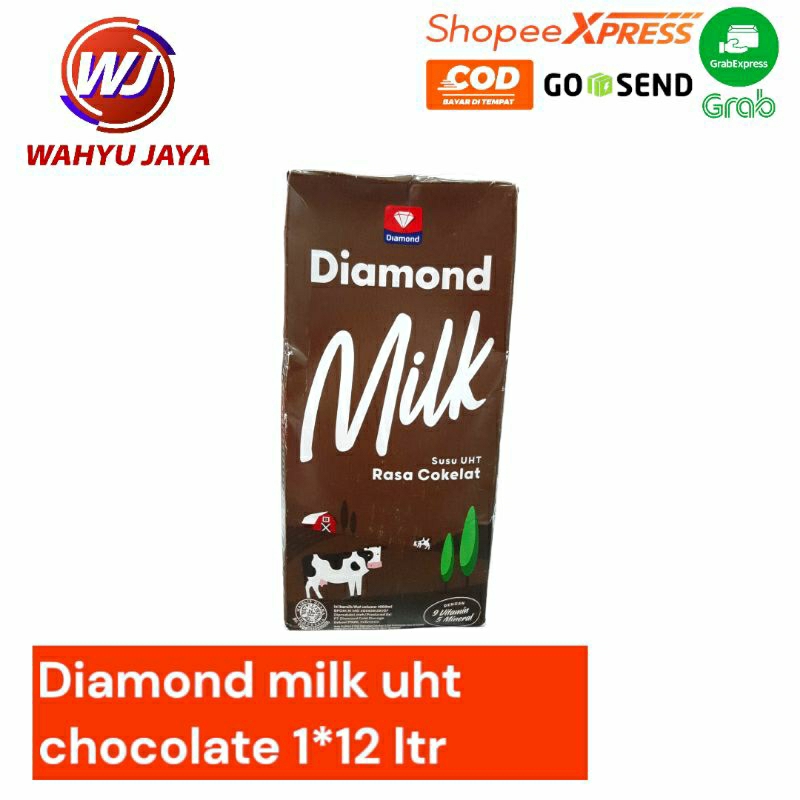 

diamond milk uht chocolate 1*12 ltr