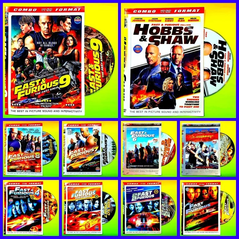 KASET DVD FAST FURIOUS