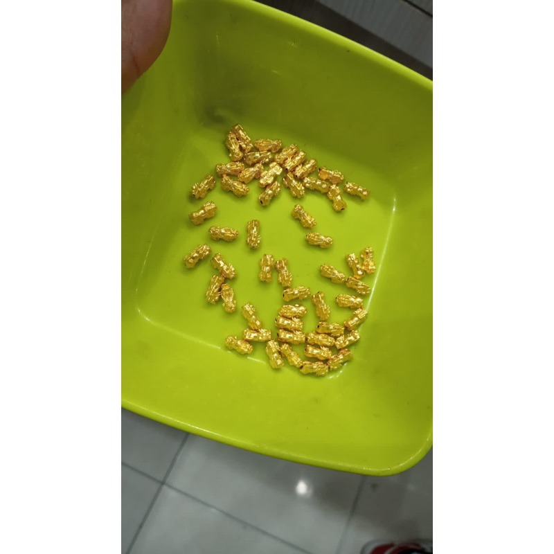 charm jilin / dragon / Naga / pixiu emas kadar 24k