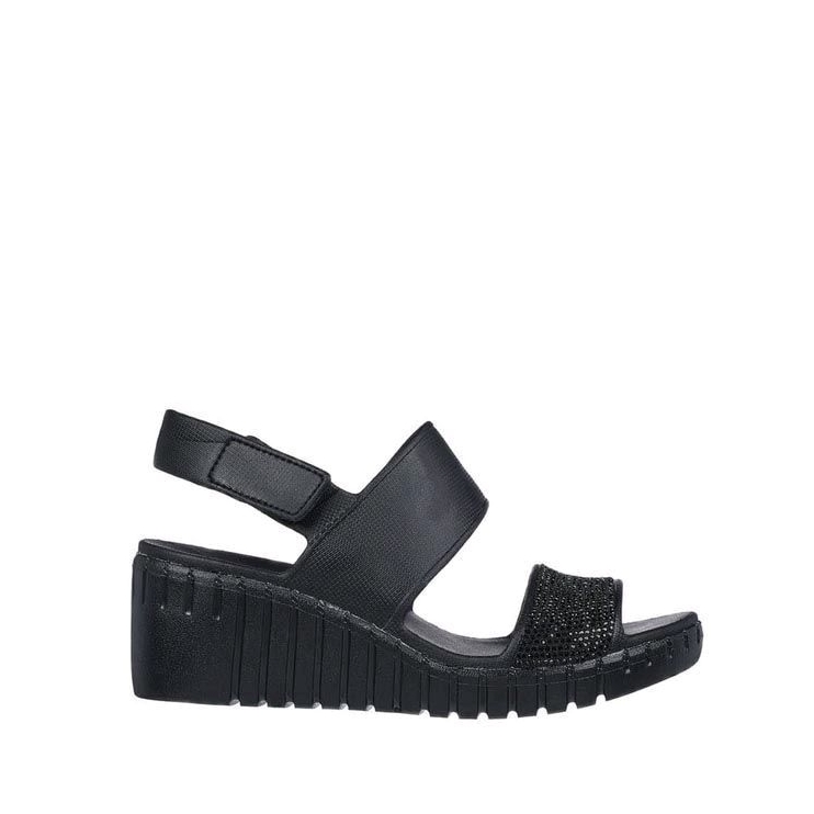 Skechers Pier AVE Women's Sandals - Black Original