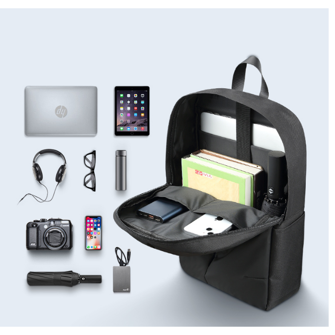 Tas Ransel Backpack HP Simple For Student Fashion IV Casual Original