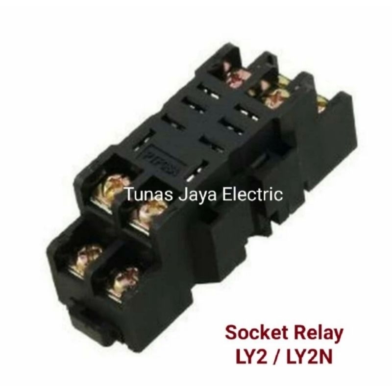 Socket Relay LY2N / LY2 kaki 8 pin