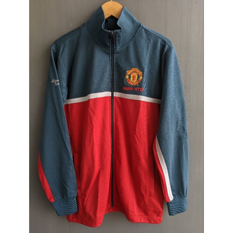 jaket manchester united official merchandise second original