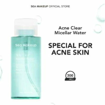 micellar water sea makeup