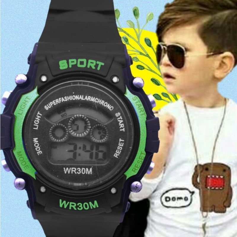JAM TANGAN ANAK SPORT DIGITAL TERBARU