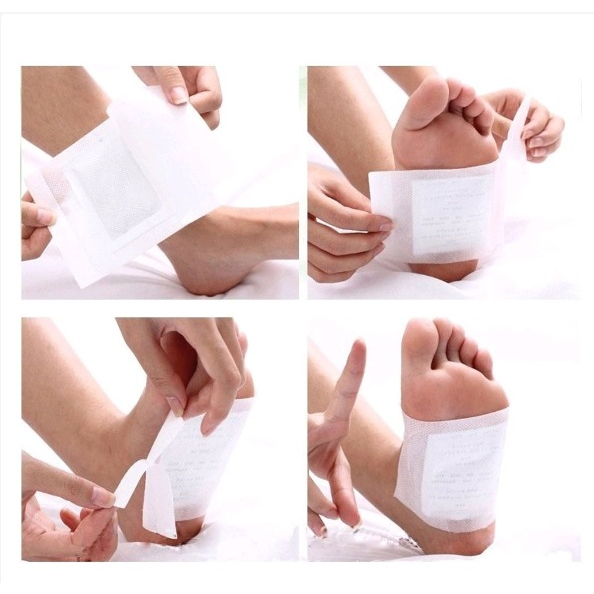 Koyo Kaki Detox Penyerap Racun Di tubuh Saat Tidur Kinoki White Koyo Kaki Kinoki Putih Koyo Kaki Kinoki