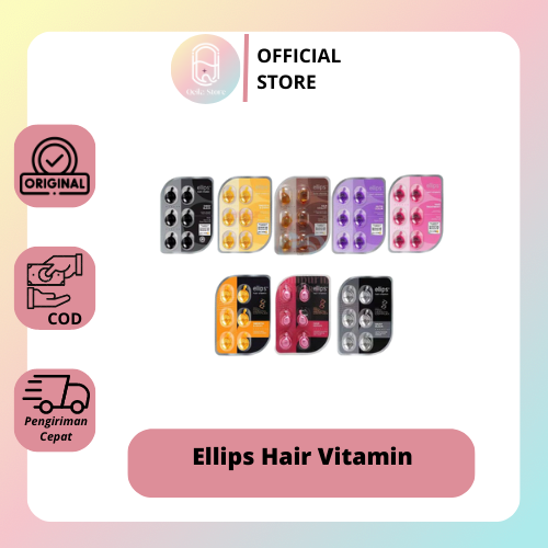 QEILA - Ellips Hair Vitamin isi 6 | All Varian