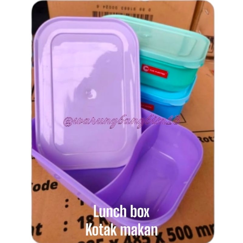 MURAH LUNCH BOX koni/tempat makan box makan Koni/kotak makan Koni