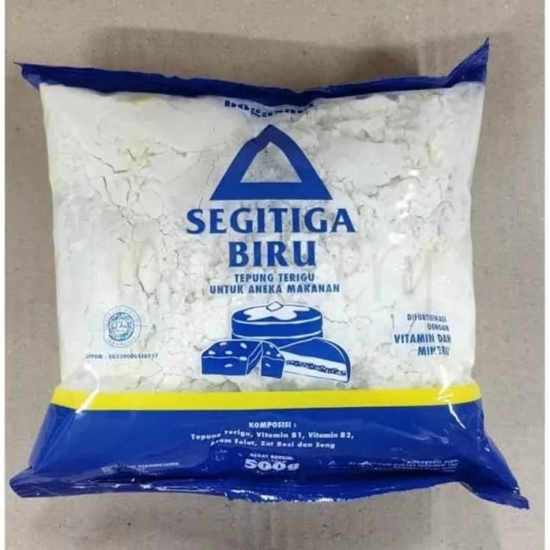 

Tepung terigu segitiga biru 500gr