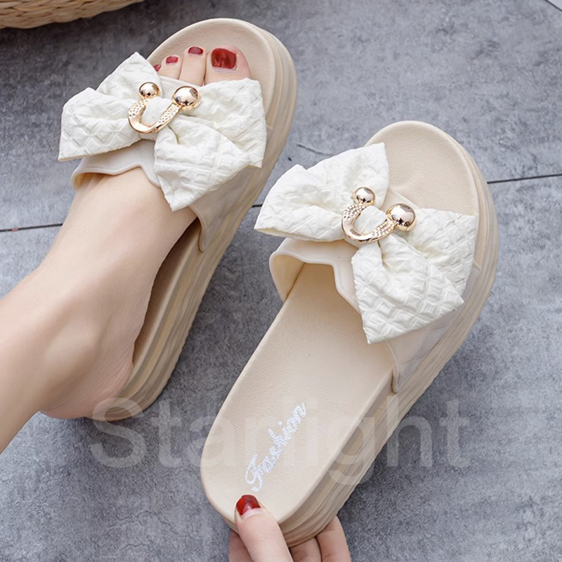 Starlight Sandal Wanita Selop Jelly Sendal Korea Pita Kekinian Sandal Slop Wedges Pita Sandal Jelly 