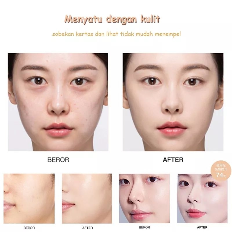 YZS Concealer Liquid Lightening Foundation Oil Control BB Cream Natural Matte Longlasting Waterproof