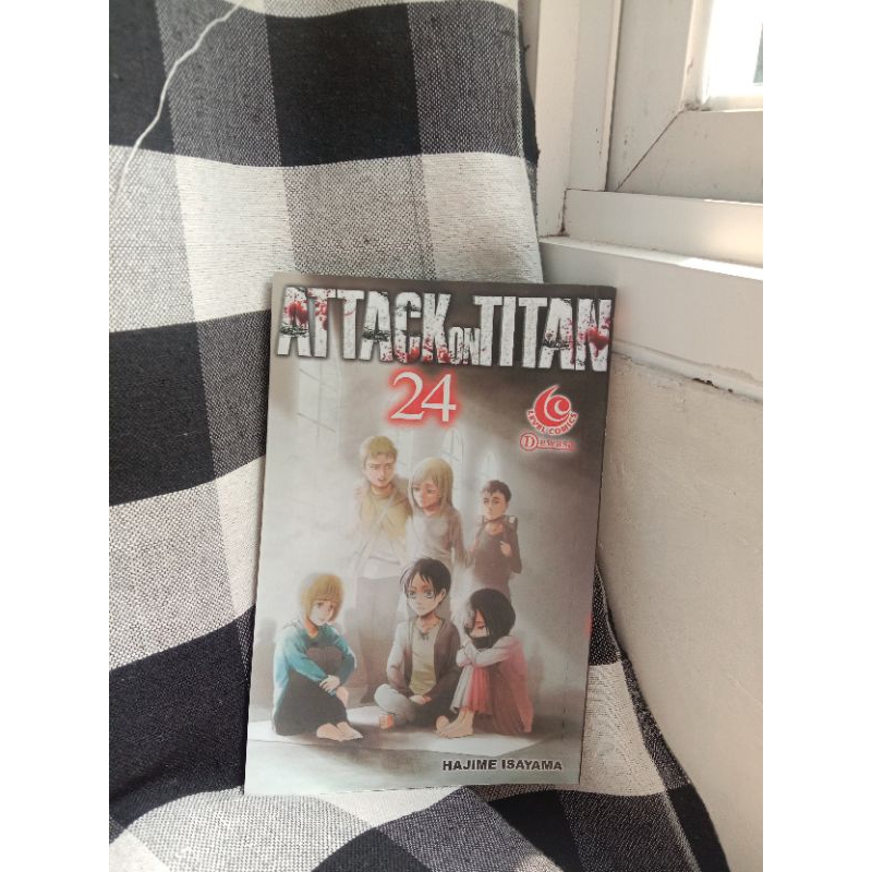 (PRELOVED/CABUTAN) KOMIK ATTACK ON TITAN SHINGEKI NO KYOJIN JUJUTSU KAISEN KIMETSU NO YAIBA TOKYO GH