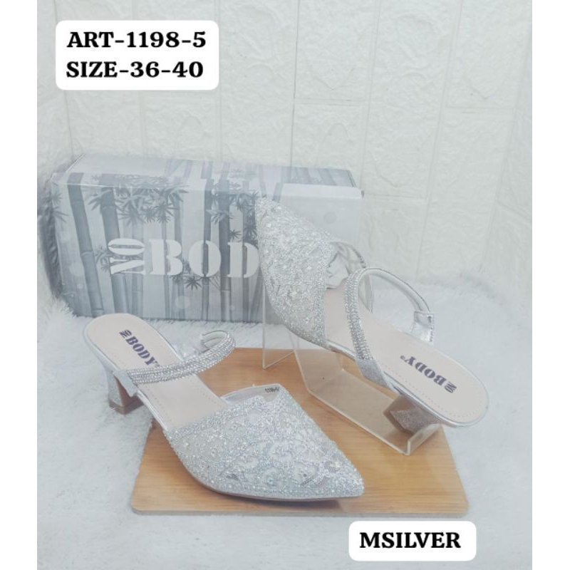 SANDAL PESTA IMPORT WANITA NOBODY 1198-5