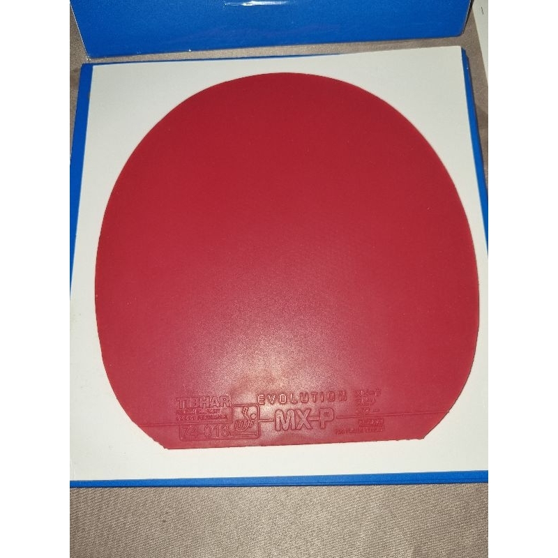 TERLARIS karet pingpong tenis meja Tibhar Evolution MXP merah ORI