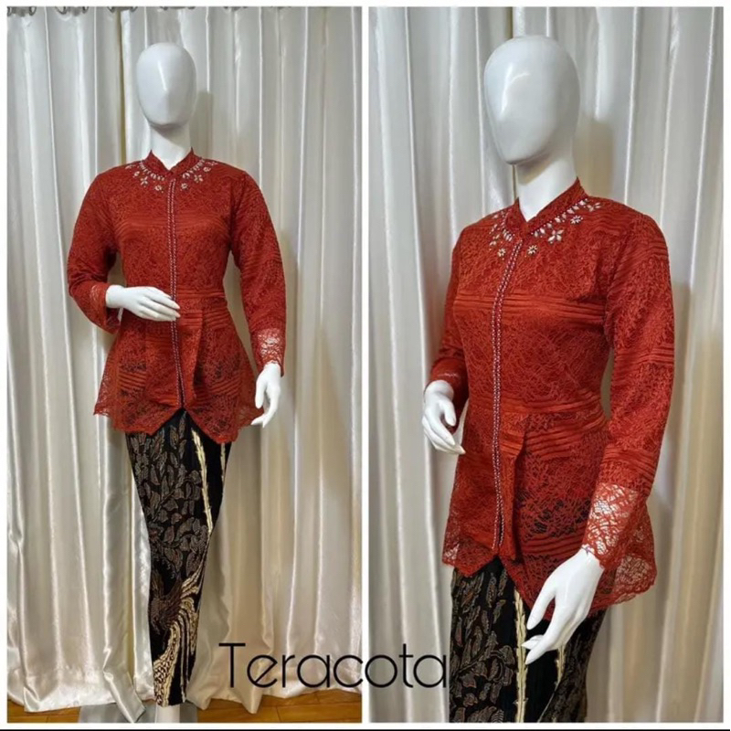 KEBAYA MODERN RORA PAYET/wisuda/seragaman/kondangan