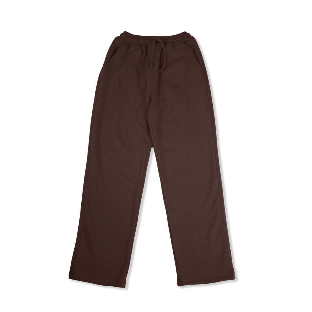 TRACKPANTS LOOSE FIT BROWN