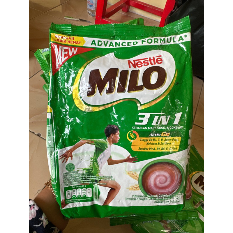 MILO ACTIV GO 3 IN 1 800g &amp; 1kg &amp; 960GRAM