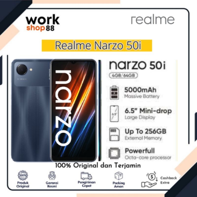 Second REALME NARZO 50i(4GB/64GB)