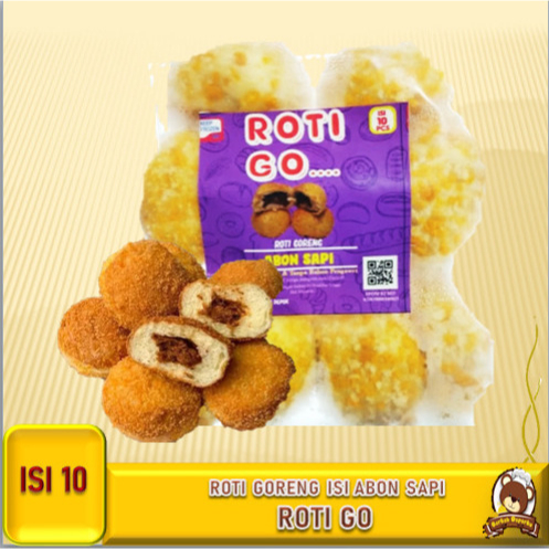 Roti Go Roti Goreng Isi Abon Sapi Isi 10