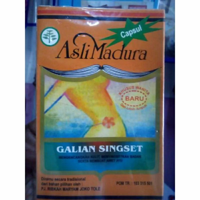 

JAMU GALIAN SINGSET 24 Kapsul Jokotole Asli Madura