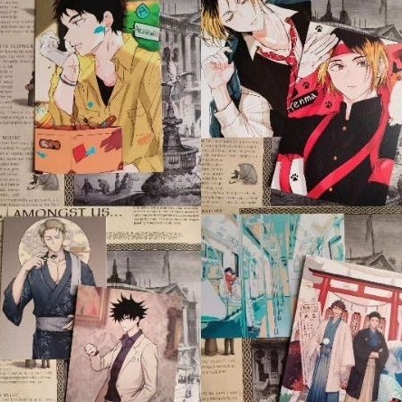 Artprint/Post Card/Posca Anime merch JJK tokyo revengers haikyuu