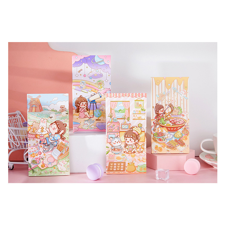

FREE STICKER DIARY JOURNALING HARDCOVER HANDBOOK NOTEBOOK BINDER NOTEBOOK LUCU CARTOON DIARY MINIBOOK MEMO KECIL BUKU MEMO LUCU MEMO JOURNALING BOOK SCRAPBOOK MOTIF KARTUN ALA KOREA @dbestwallpaper