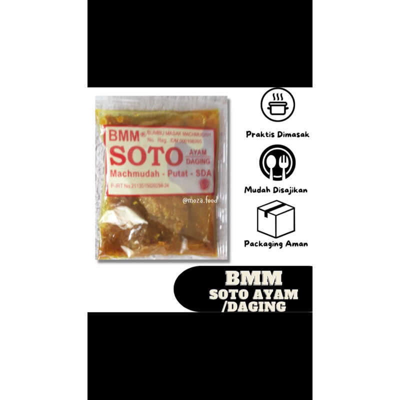 

Bumbu Masak "BMM Soto " Machmudah Praktis / Bumbu Praktis / Bumbu Instan