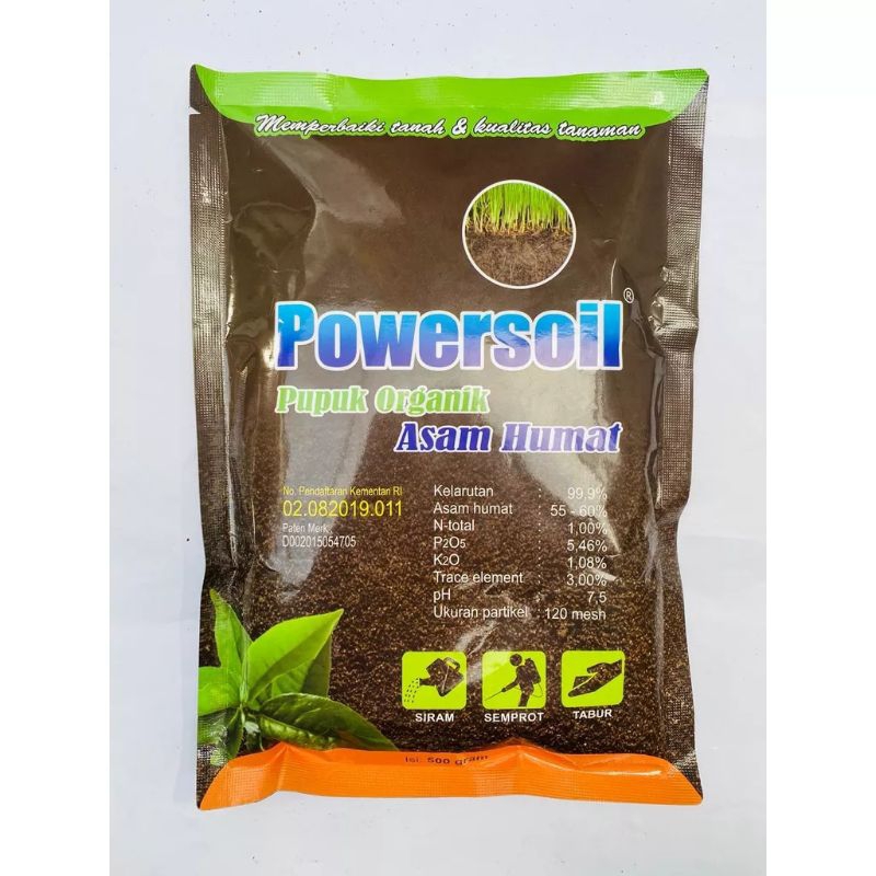 ASAM HUMAT/POWER SOIL 500GR