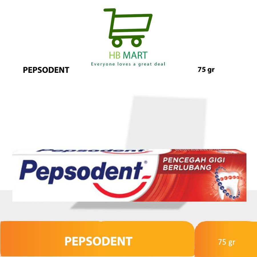 Pasta gigi pepsodent 75 gr/Pasta Gigi Pepsodent White 75 gr/PEPSODENT WHITE PASTA GIGI 75g/PASTA GIG
